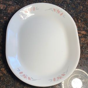 Silk Blossom Corelle Serving Platter 12 x 10